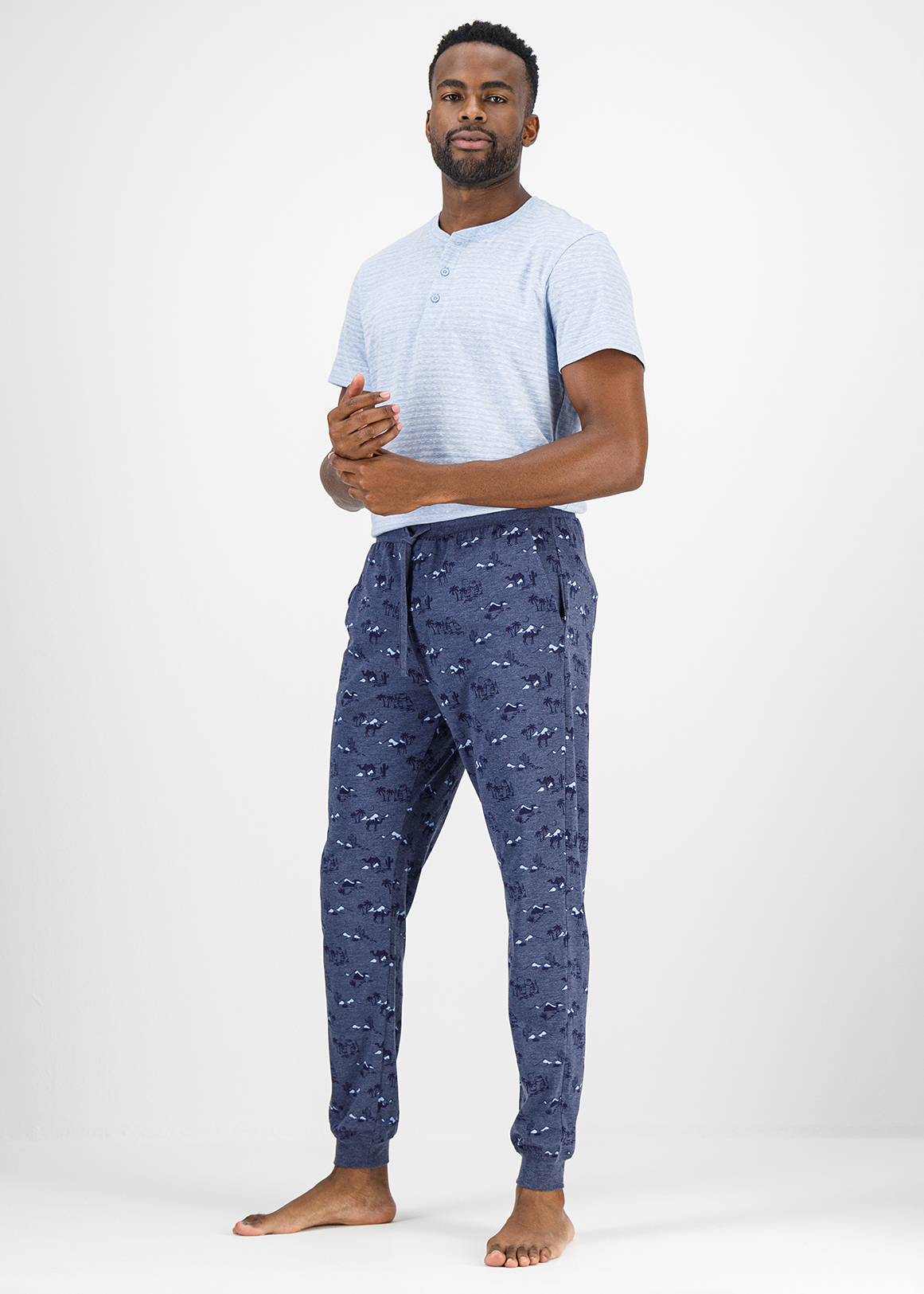 Cuffed Camel Print Pyjama Pants | Woolworths.co.za