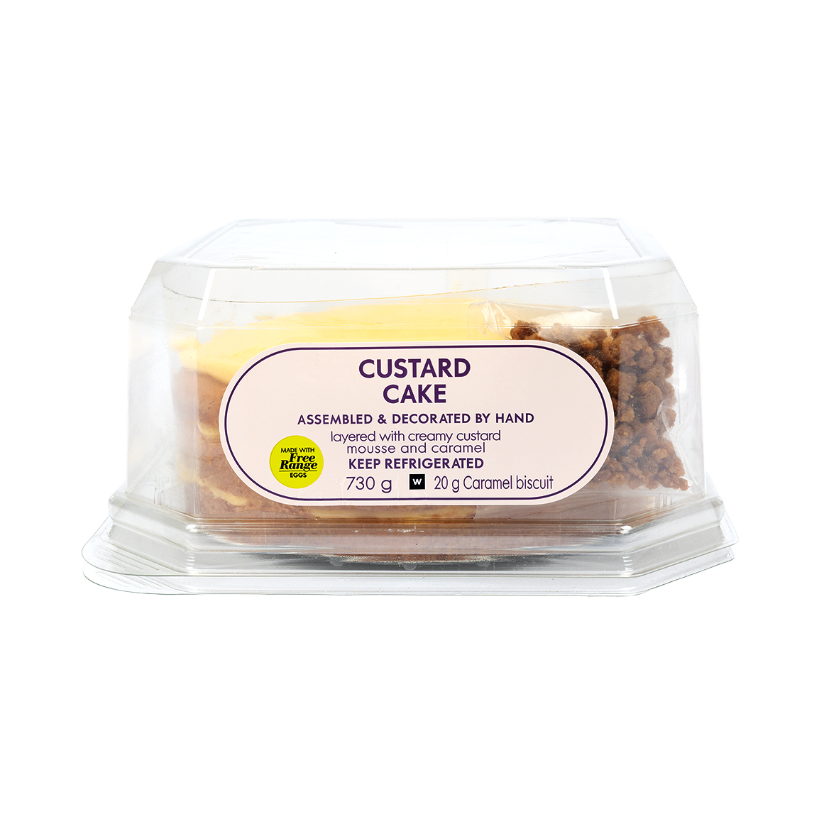 Custard Cake 730 g
