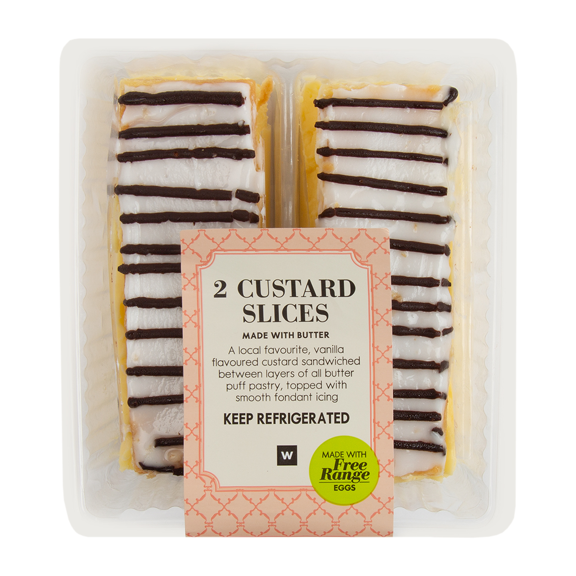 Custard Slices 2 pk