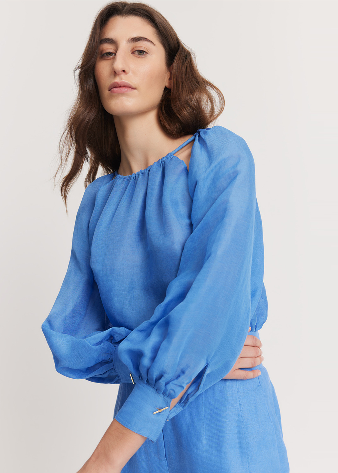 Cut-Out Detail Blouse | Woolworths.co.za