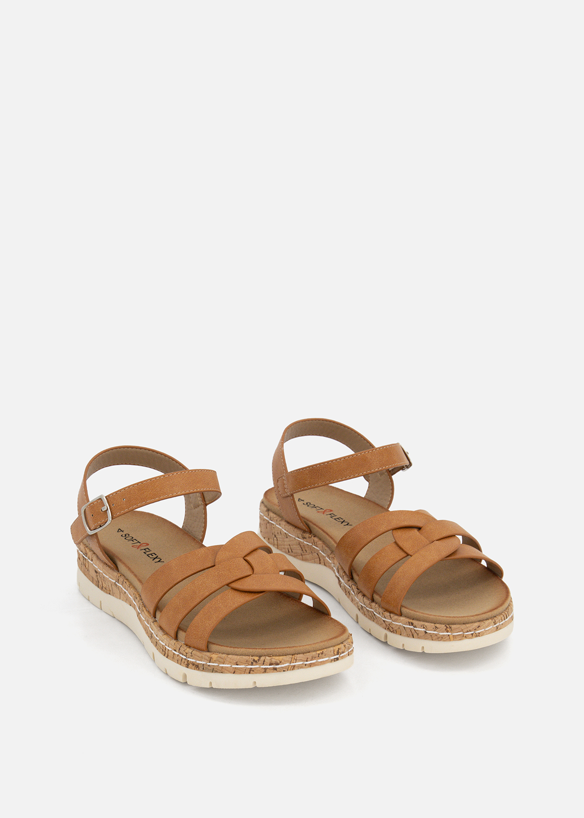Cut-out Ankle Strap Slingback Wedge Sandals | Woolworths.co.za