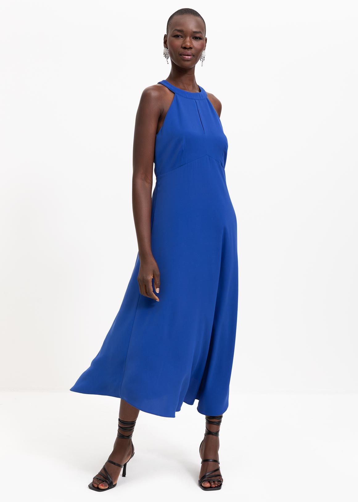 Cut-out Halter Maxi Dress | Woolworths.co.za