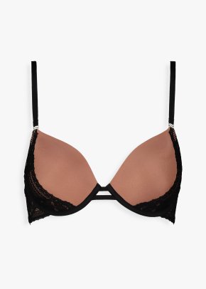 MyRunway  Shop Woolworths Dark Red Cut-out Padded Underwire Front  Fastening Balconette Bra for Women from