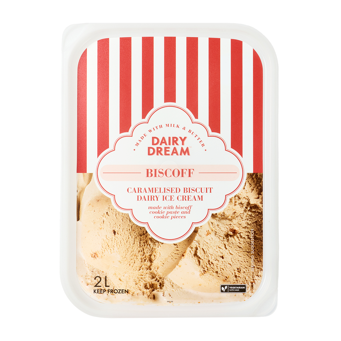Dairy Dream™ Biscoff Caramelised Biscuit Dairy Ice Cream 2 L