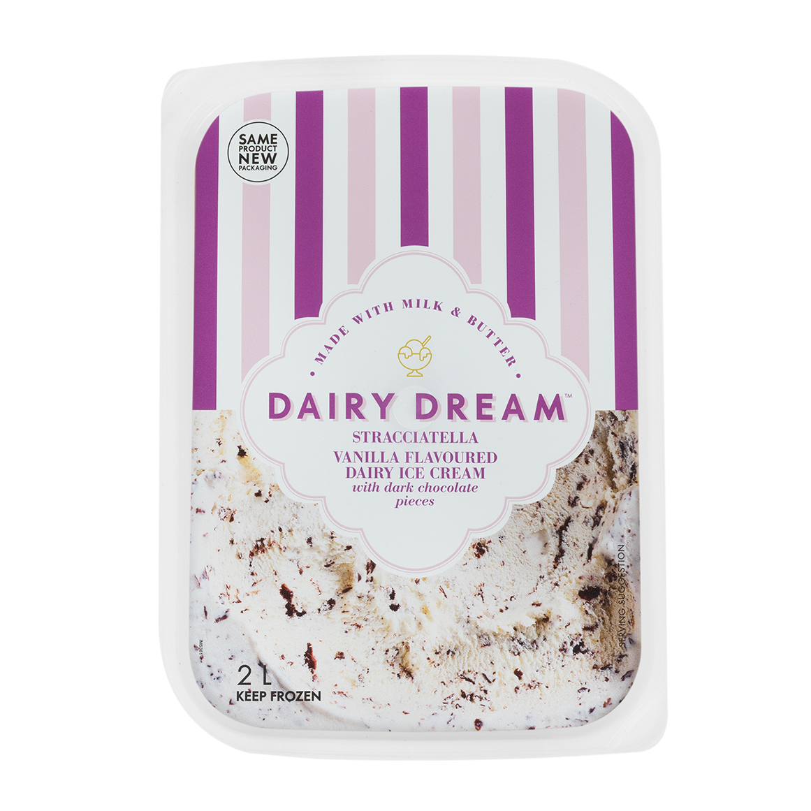 Dairy Dream™ Stracciatella Dairy Ice Cream 2 L