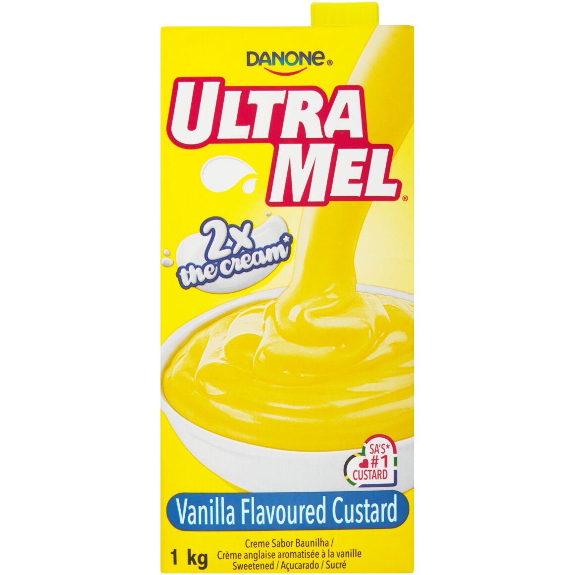 Danone Ultra Mel Vanilla Flavoured Custard 1 kg