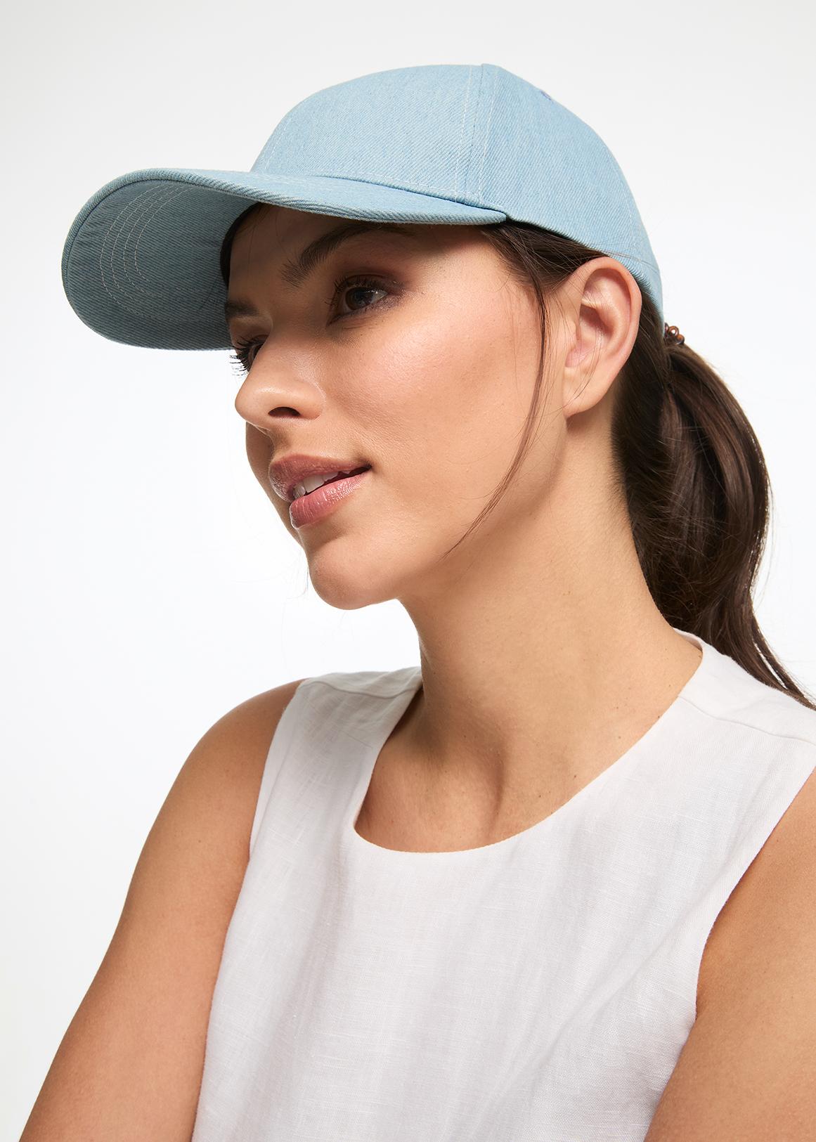 Denim Baseball Cap - Main Image