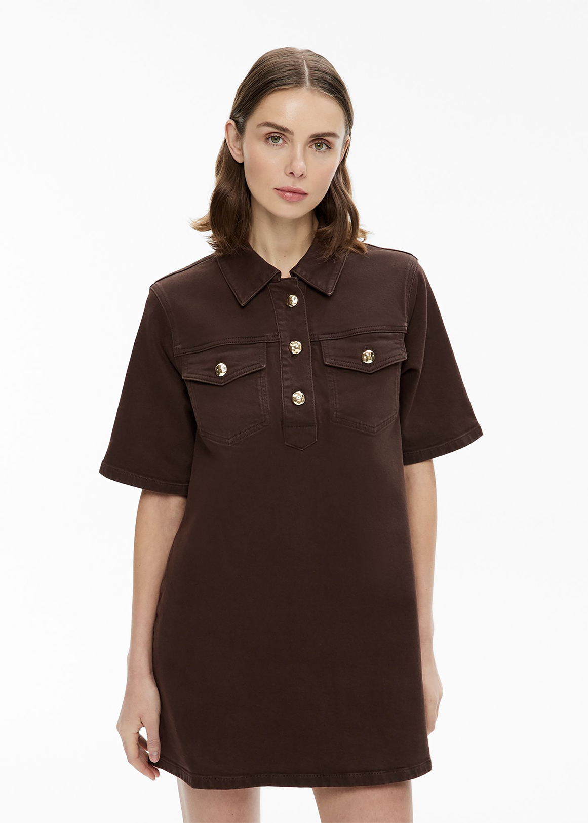 Denim T-Shirt Dress