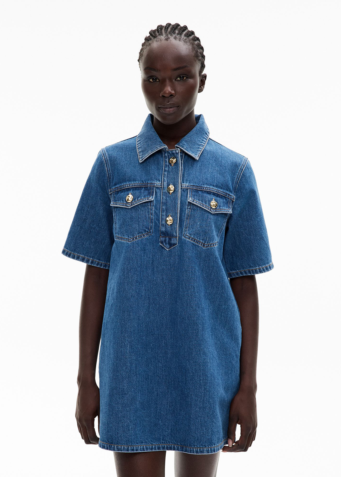 Denim Tee Dress