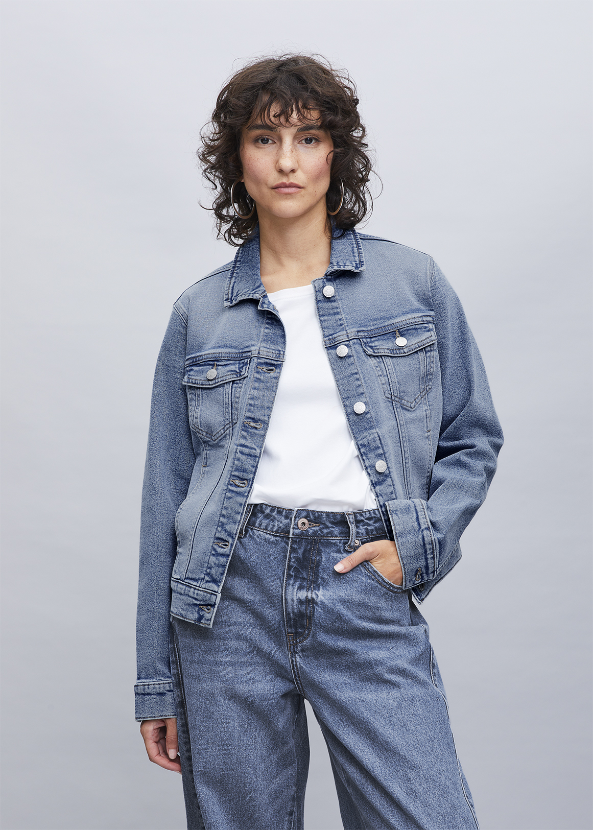 Denim Trucker Jacket | Woolworths.co.za