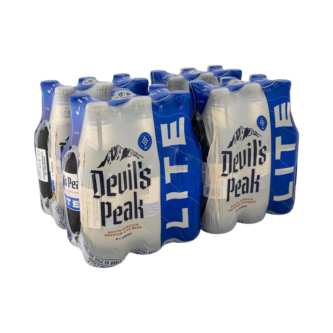 Devils Peak Lite Lager 24 X 330 Ml Bottles Za 6470