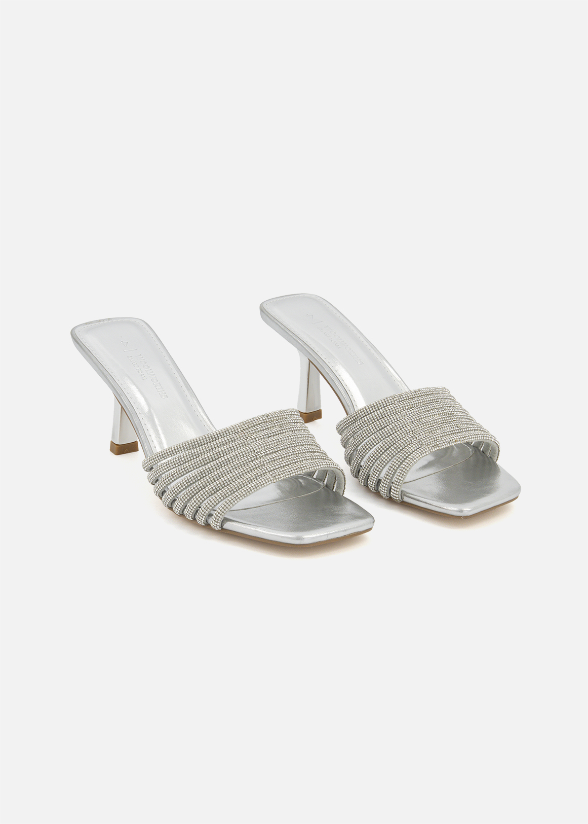 Diamante Stiletto Mules