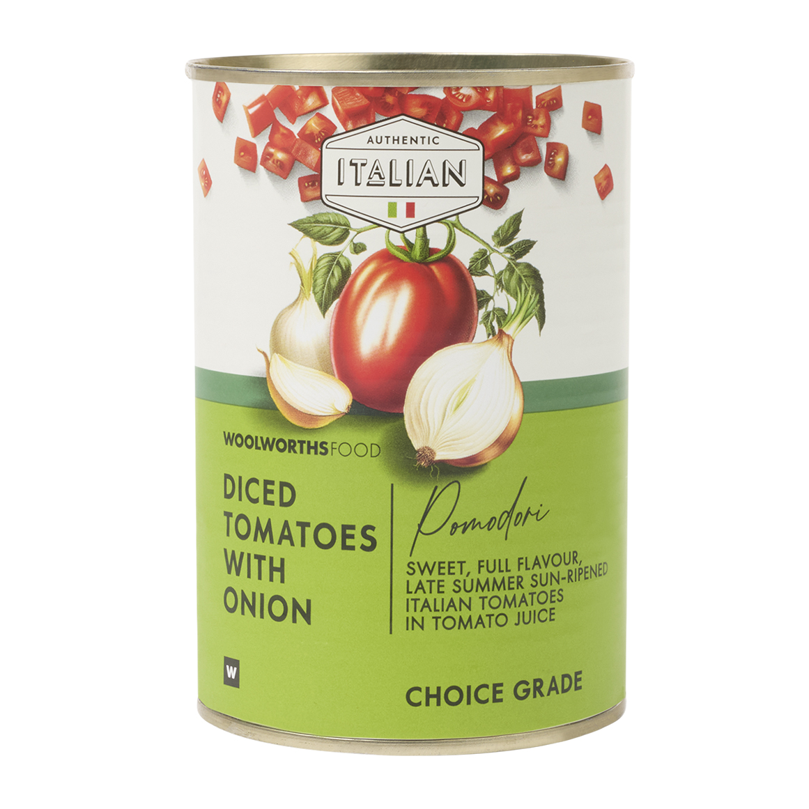 Diced Tomatoes with Onion 400 g