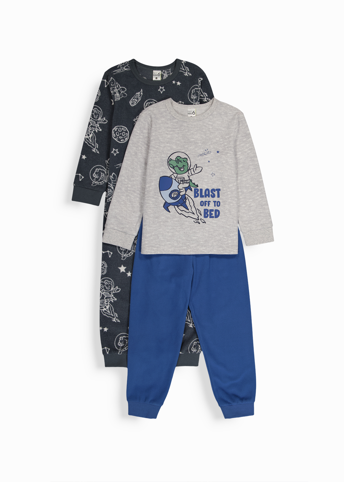 Dino Space Micro Polar Fleece Pyjamas