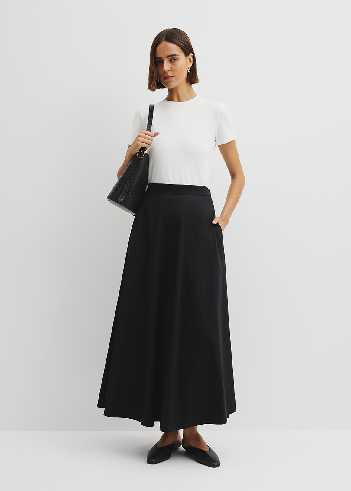 Dirndl Maxi Skirt