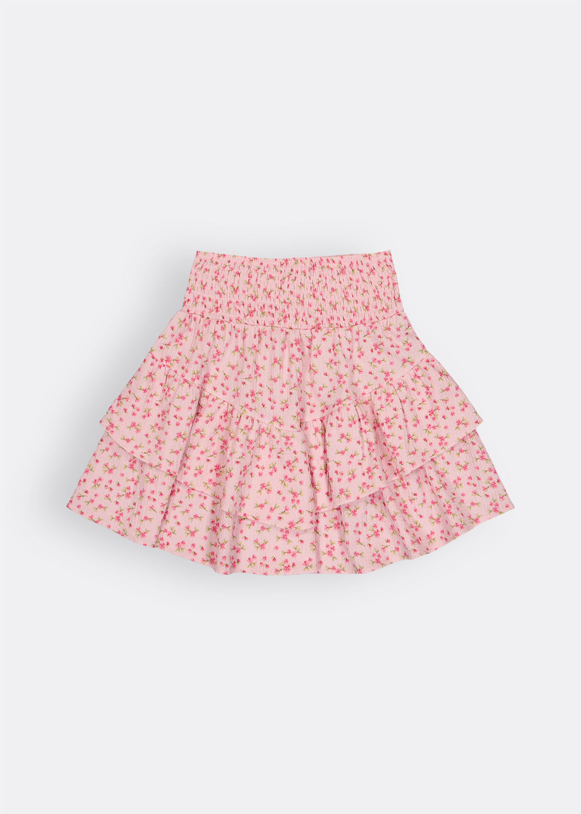 Ditsy Floral Ra-Ra Knit Skirt