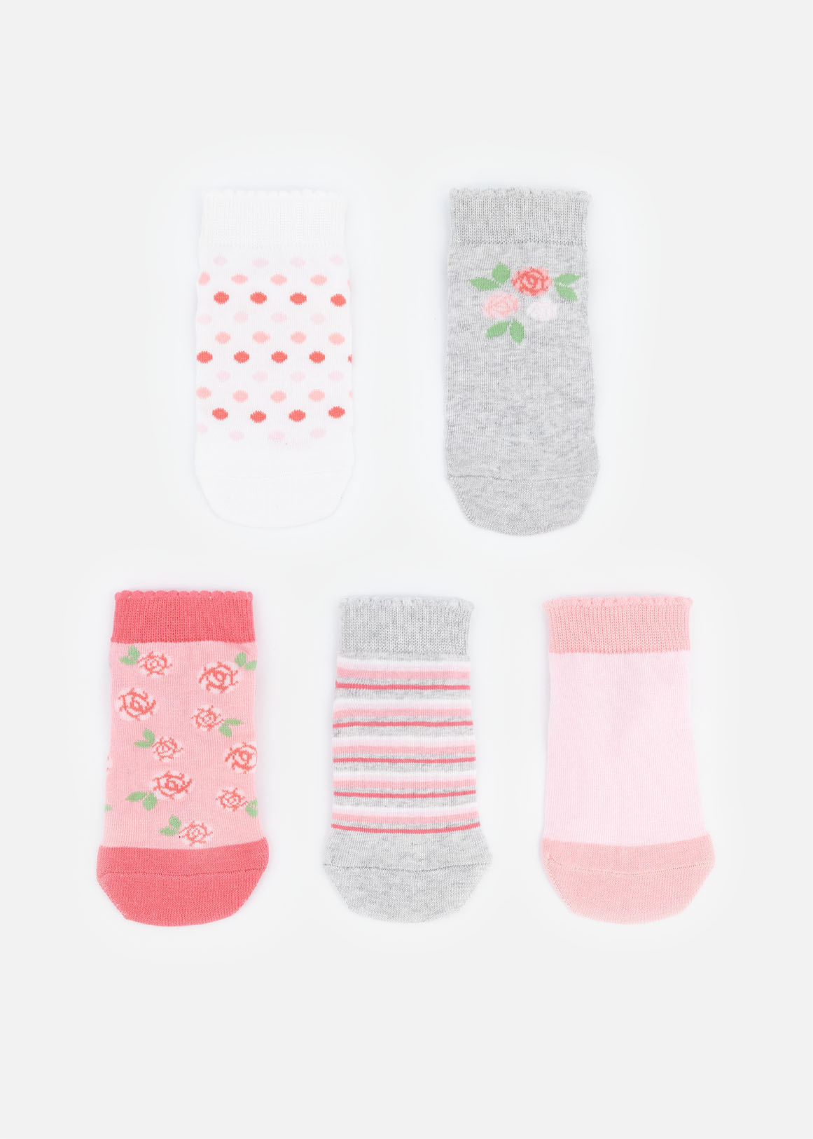 Ditsy Flowers Cotton Rich Socks 5 Pack | Woolworths.co.za