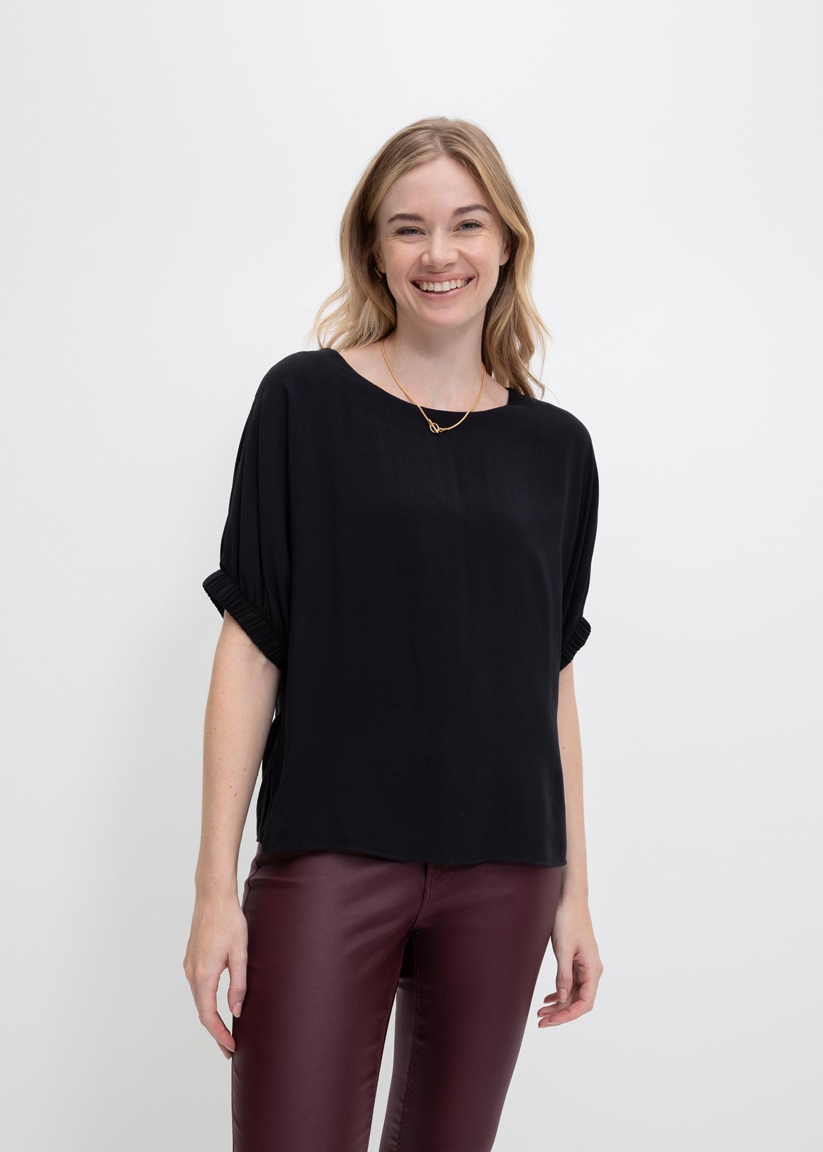 Dolman Sleeve Viscose Top | Woolworths.co.za