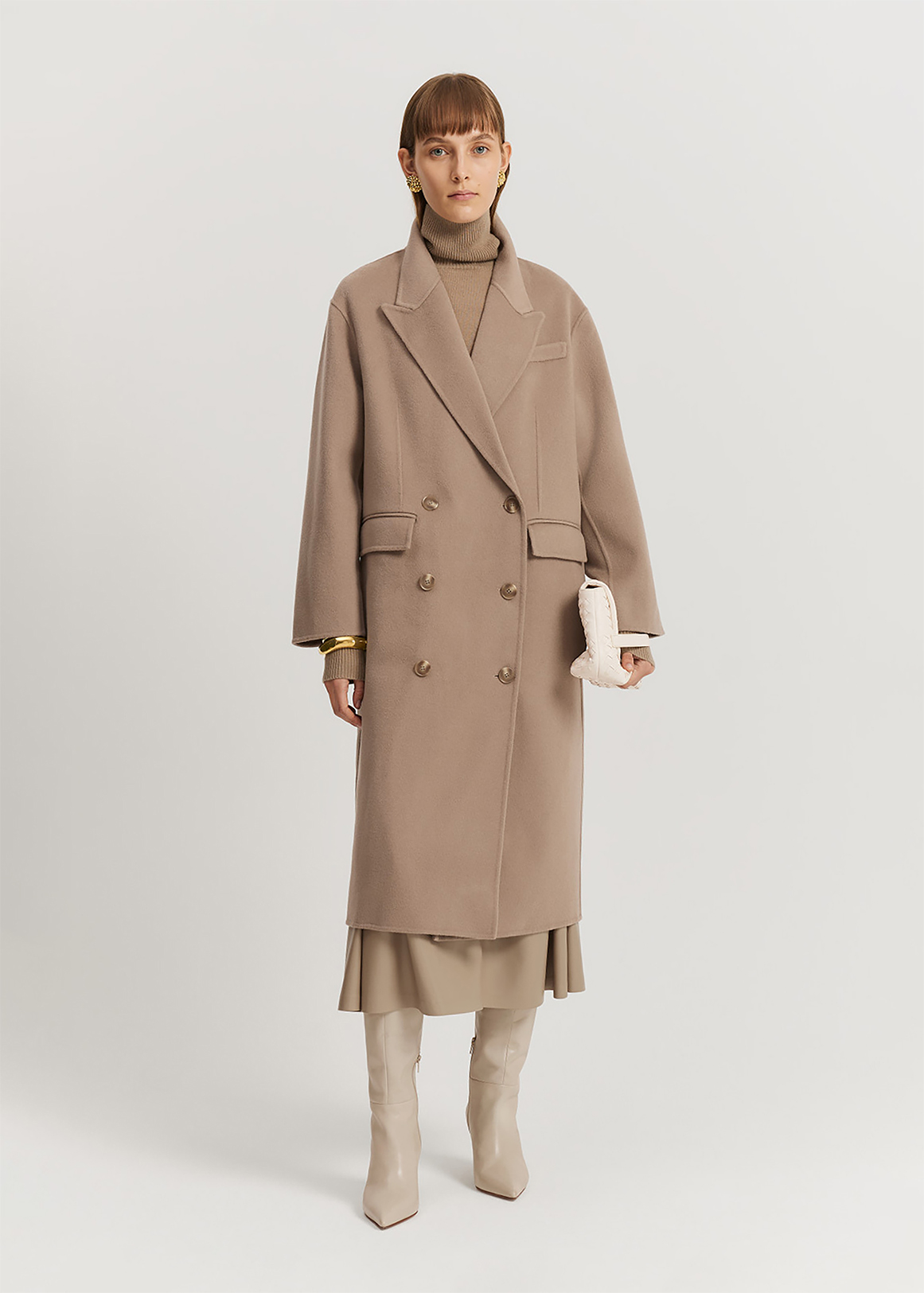 Double-Breasted Soft Coat | Woolworths.co.za