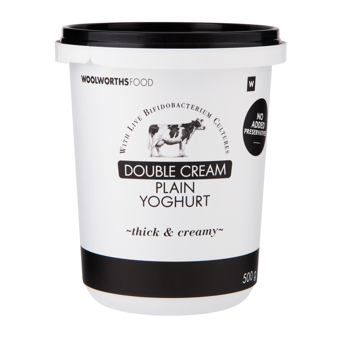 Double Cream Plain Yoghurt 500 g