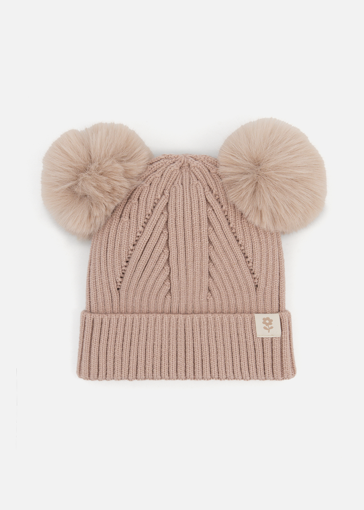 Double Pom Pom Beanie