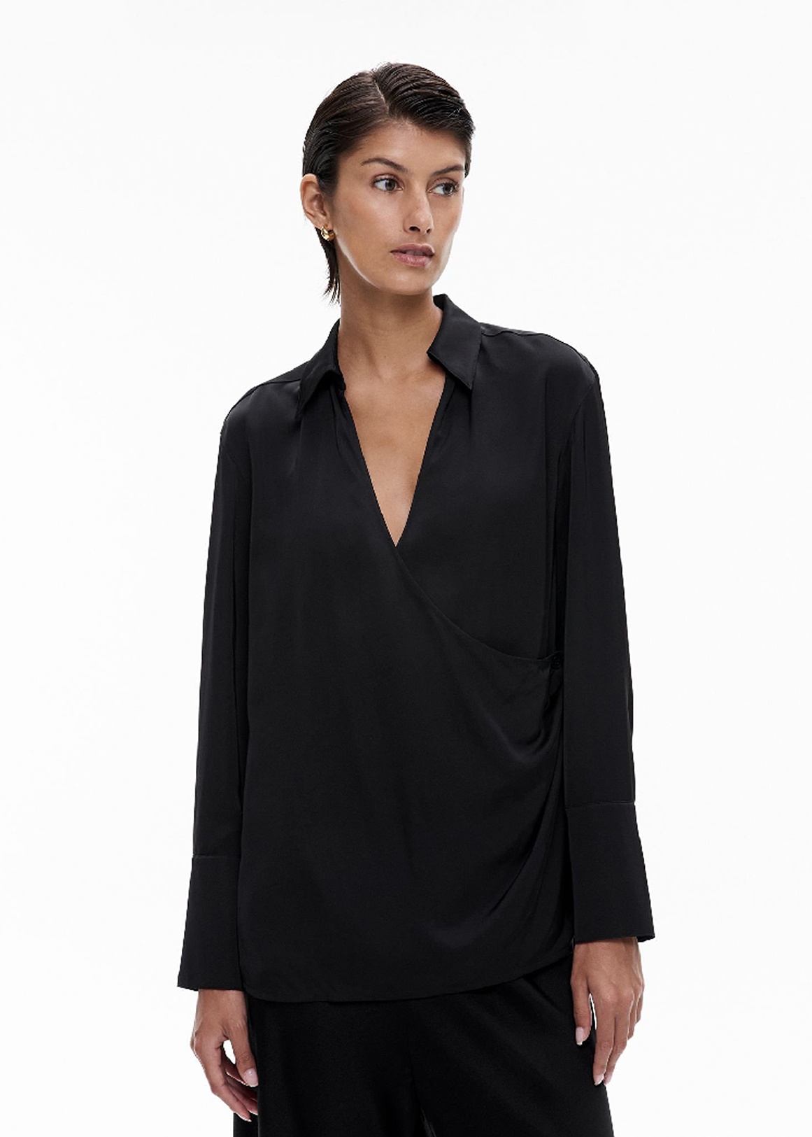 Drape Wrap Shirt