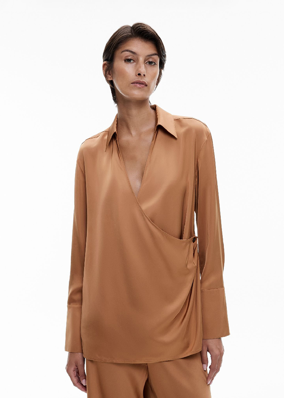 Drape Wrap Shirt
