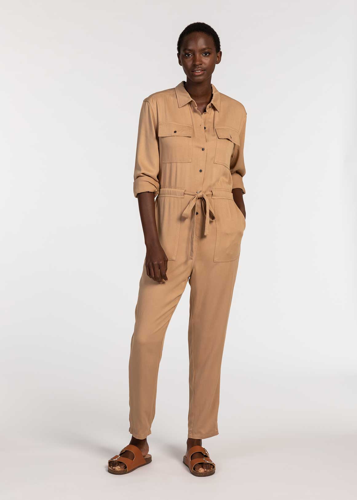 Drawstring Utility Jumpsuit | Woolworths.co.za