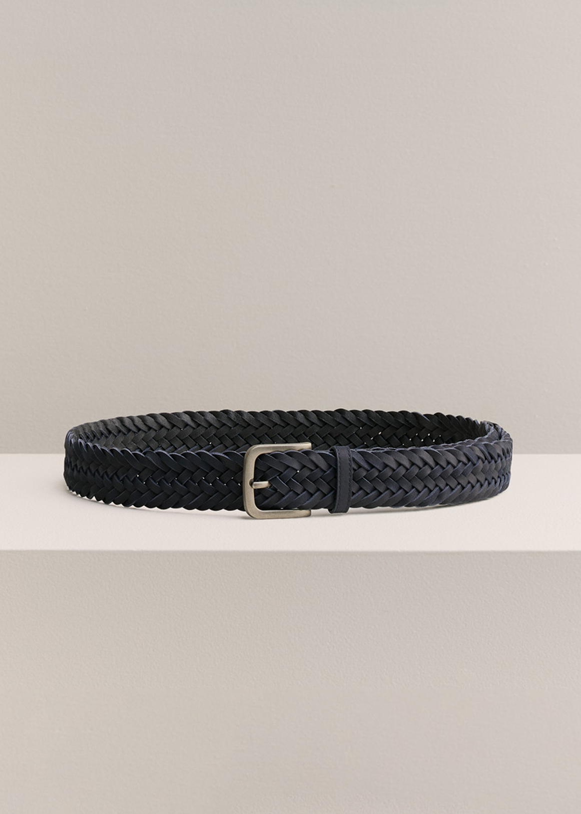 Dundas Woven Leather Belt