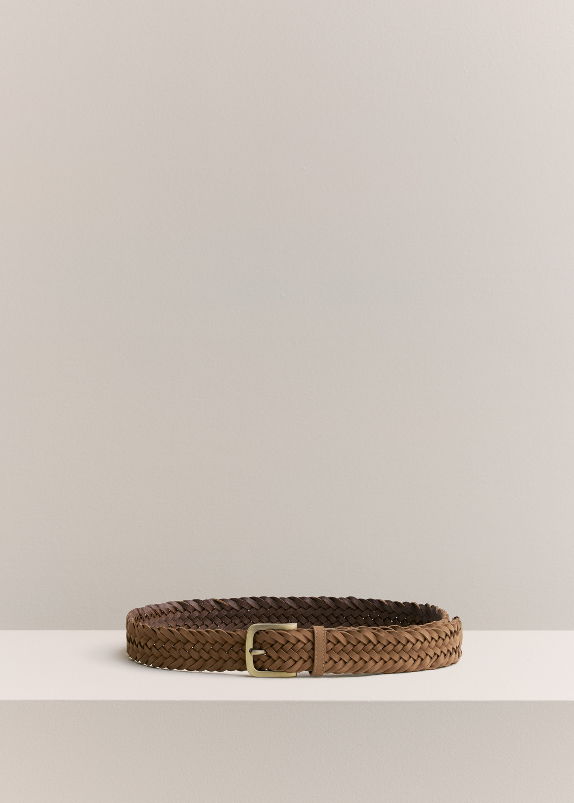 Dundas Woven Leather Belt