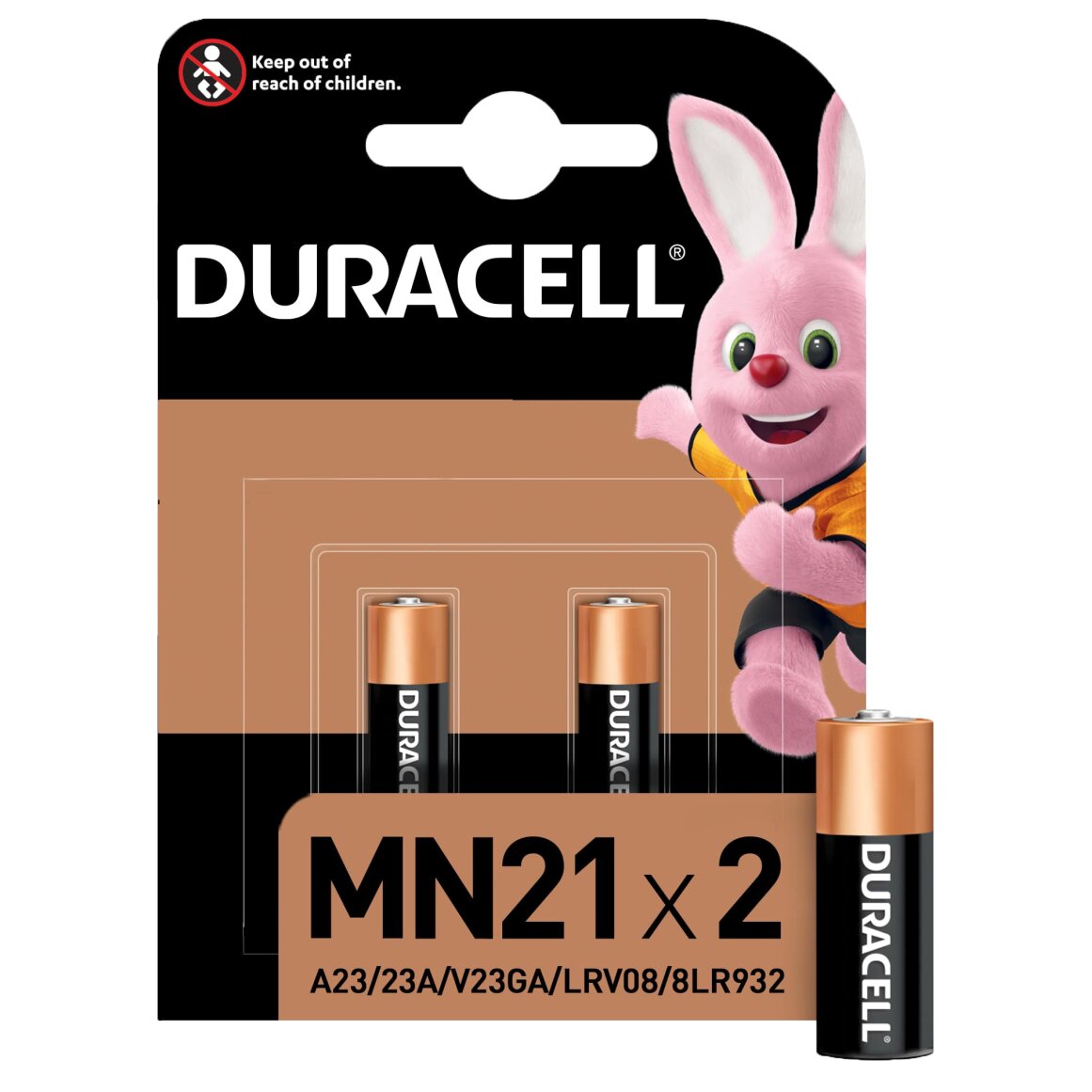 Mn21 Duracell MN21/A23 12V Alkaline Battery 2 pk | Woolworths.co.za