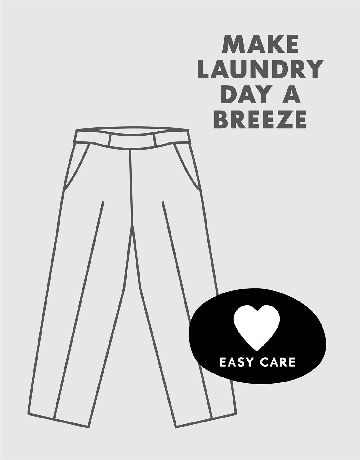 Easy Care Girls Regular Grey School Trousers 2 Pack