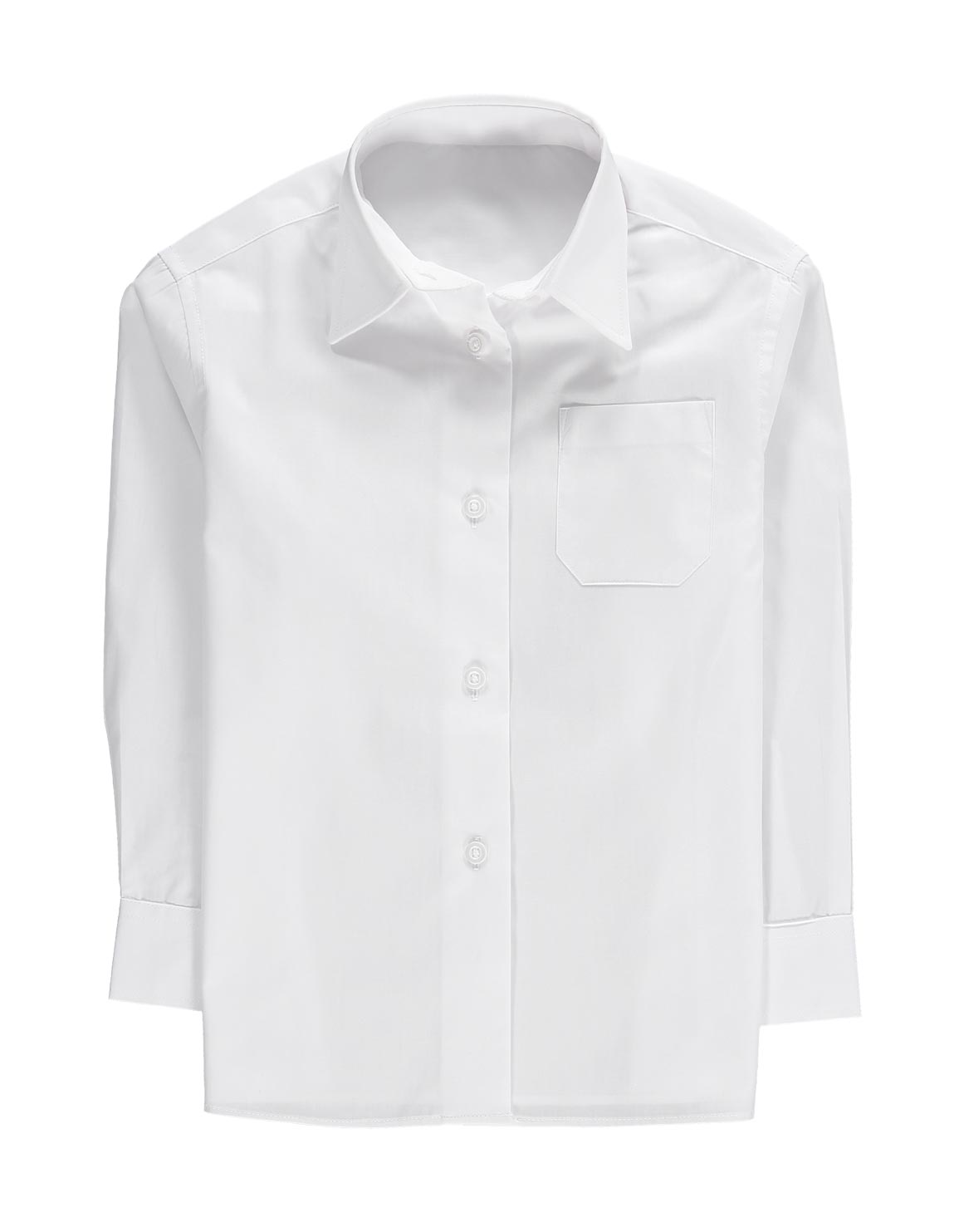 Easy Care Regular Fit Long Sleeve Girls School Shirt