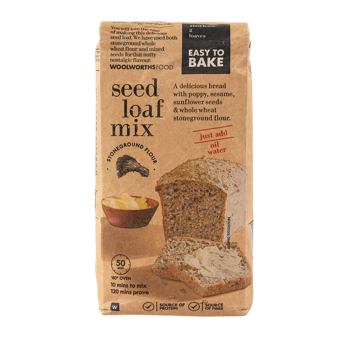 Easy To Bake Seed Loaf Mix 1 kg