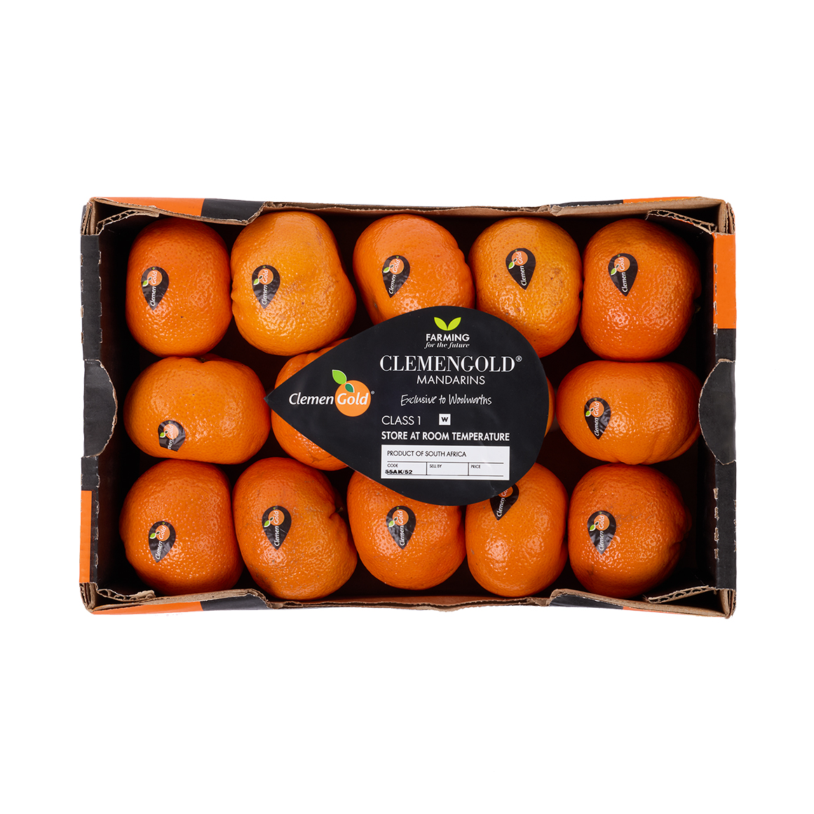 Easy to Peel ClemenGold® Mandarins Tray