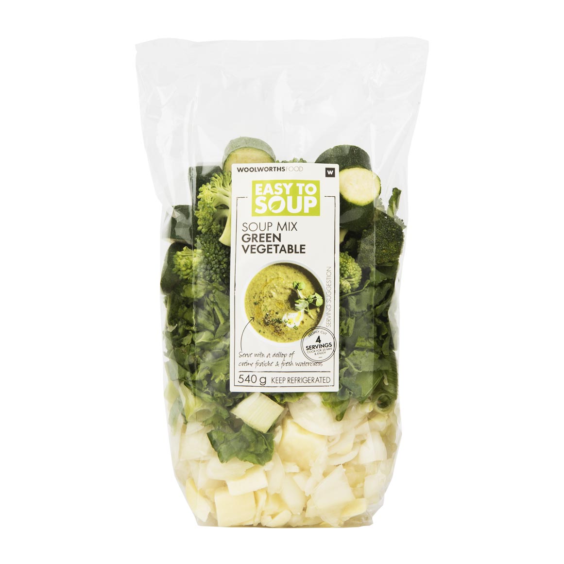 Easy to Soup Green Vegetable Soup Mix 540g | Woolworths.co.za