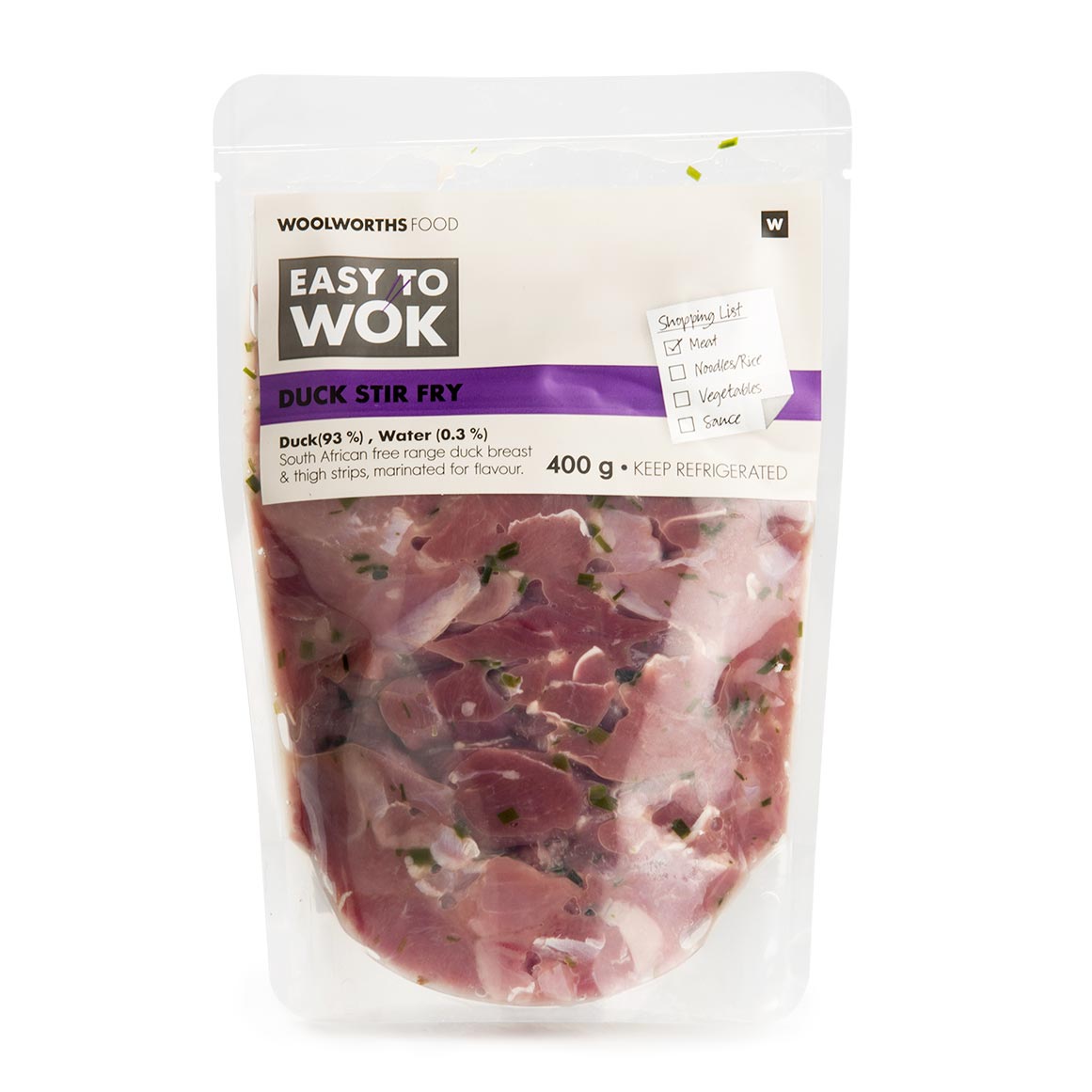 Easy to Wok Duck Stir Fry 400g | Woolworths.co.za