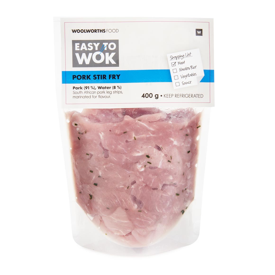 Easy to Wok Pork Stir Fry 400g | Woolworths.co.za