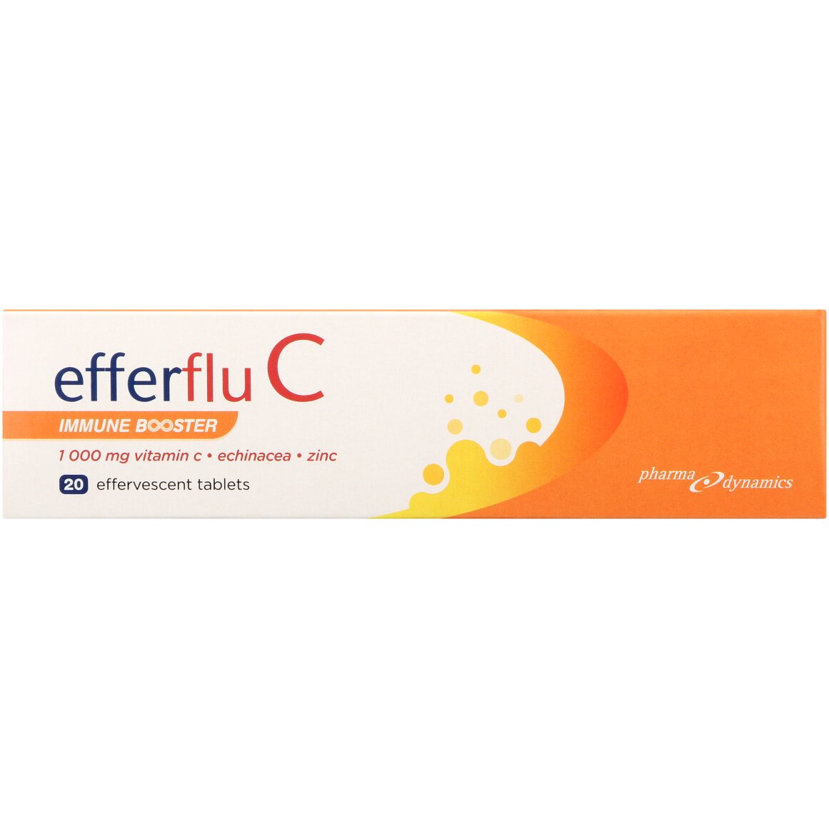 Efferflu C Immune Booster Orange Flavoured Effervescent Tablets 20 pcs ...