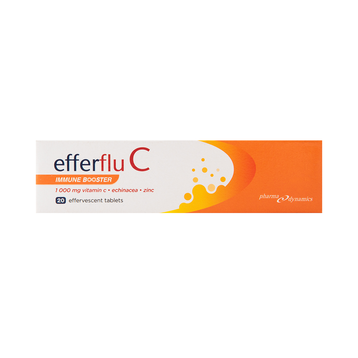 Efferflu C Immune Booster Orange Flavoured Effervescent Tablets 20 pcs ...