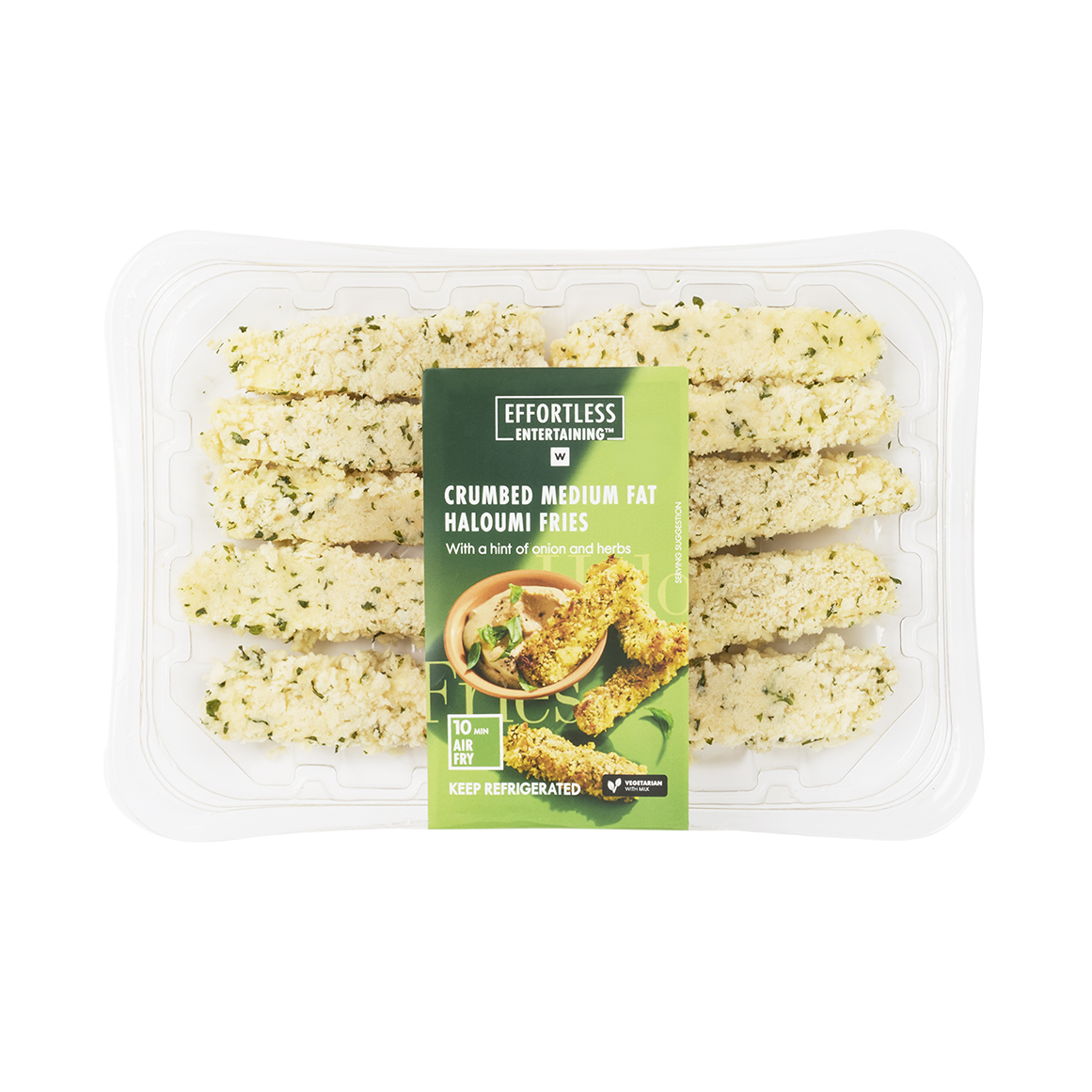 Effortless Entertaining™ Crumbed Medium Fat Haloumi Fries Avg 200 g