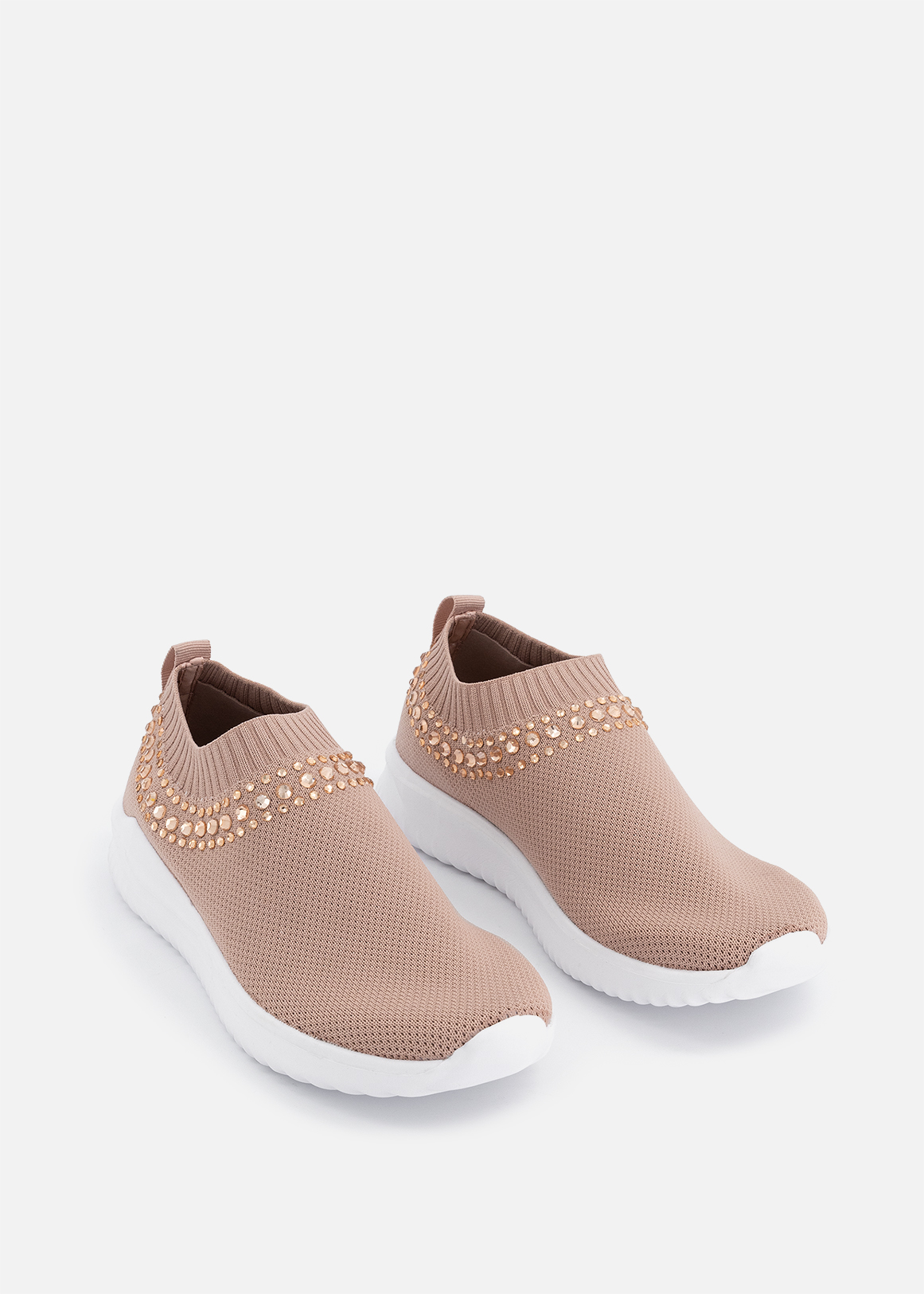 Embellished Knit Slip-on Trainers | Woolworths.co.za