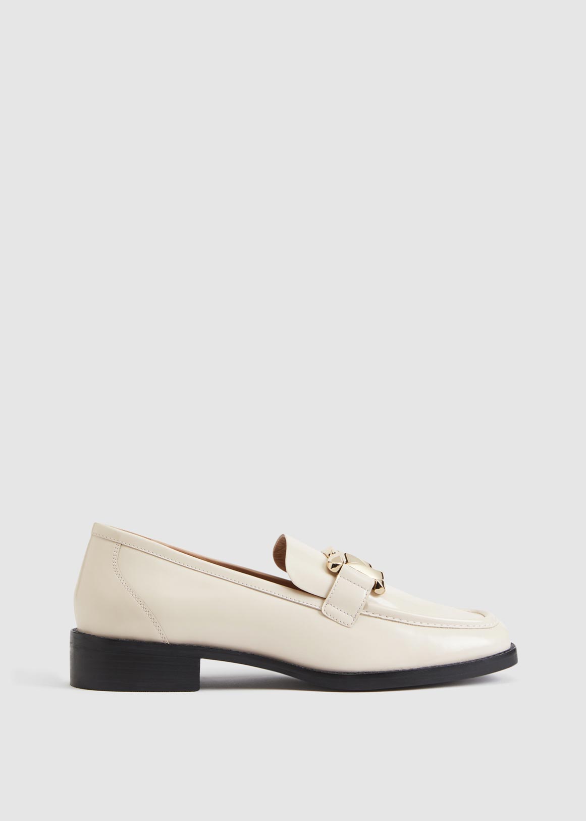 Embellished Penny Leather Loafer | Woolworths.co.za