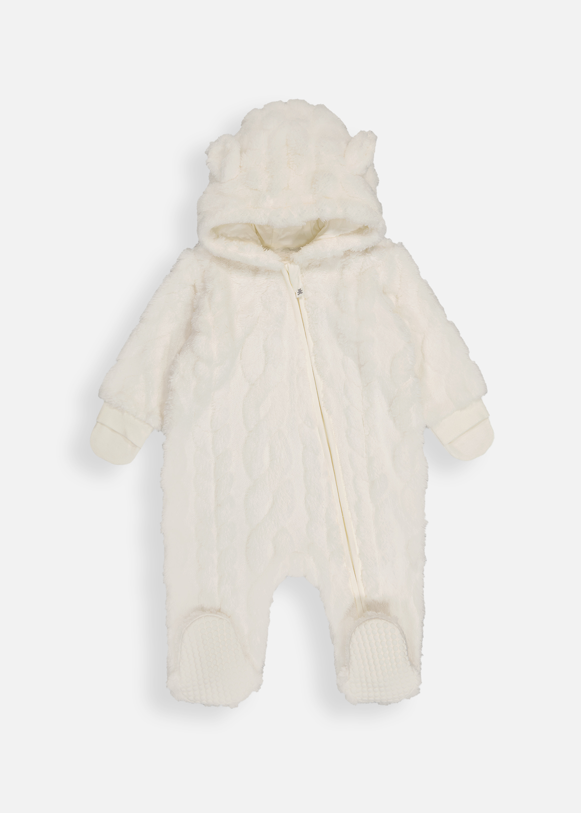 Embossed Sherpa Jumpsuit