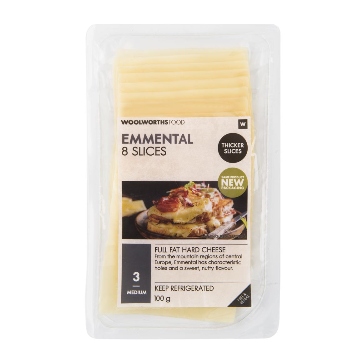 Emmental Cheese Slices 100 g