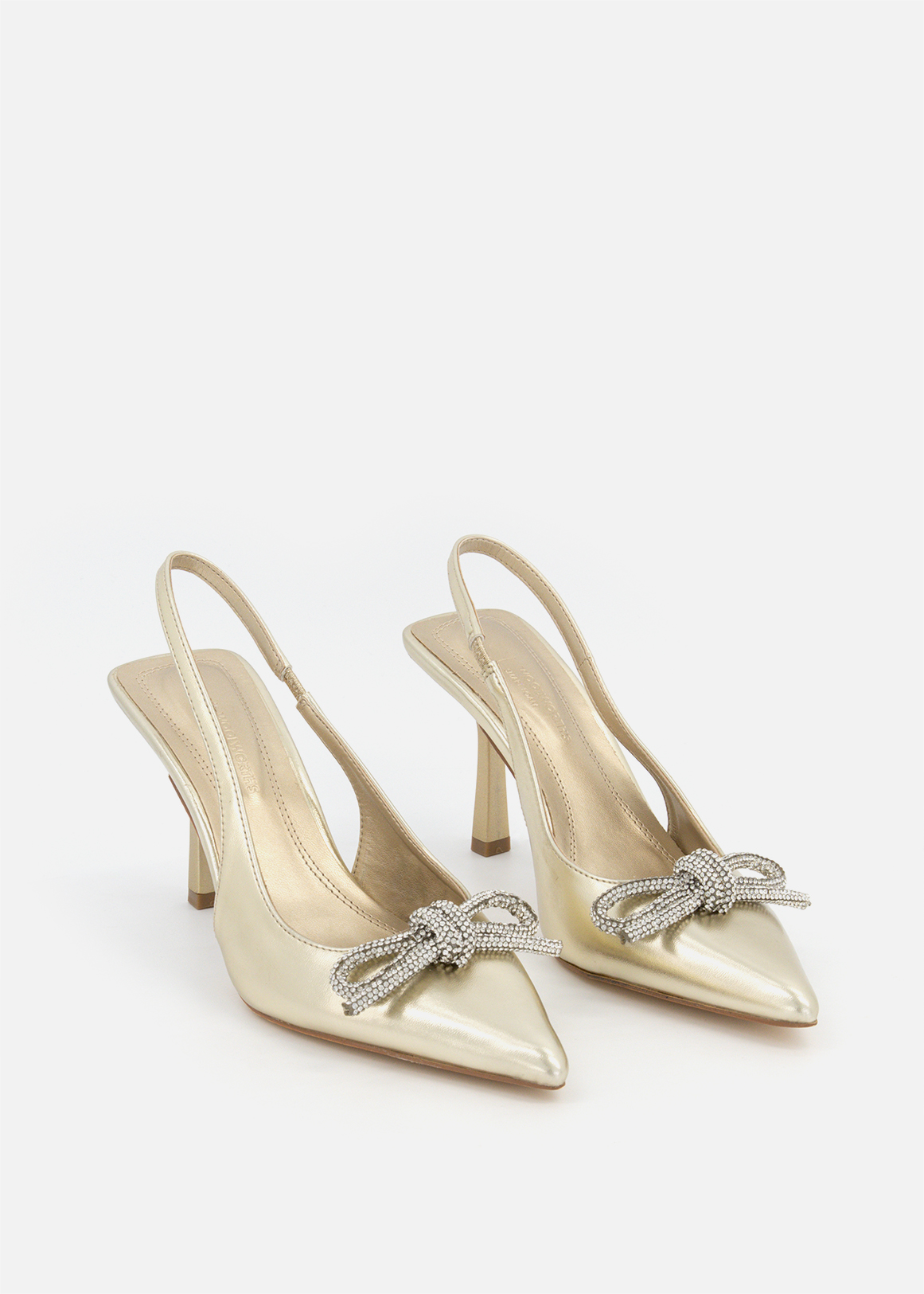 Encrusted Bow Slingback Court Shoes | Woolworths.co.za