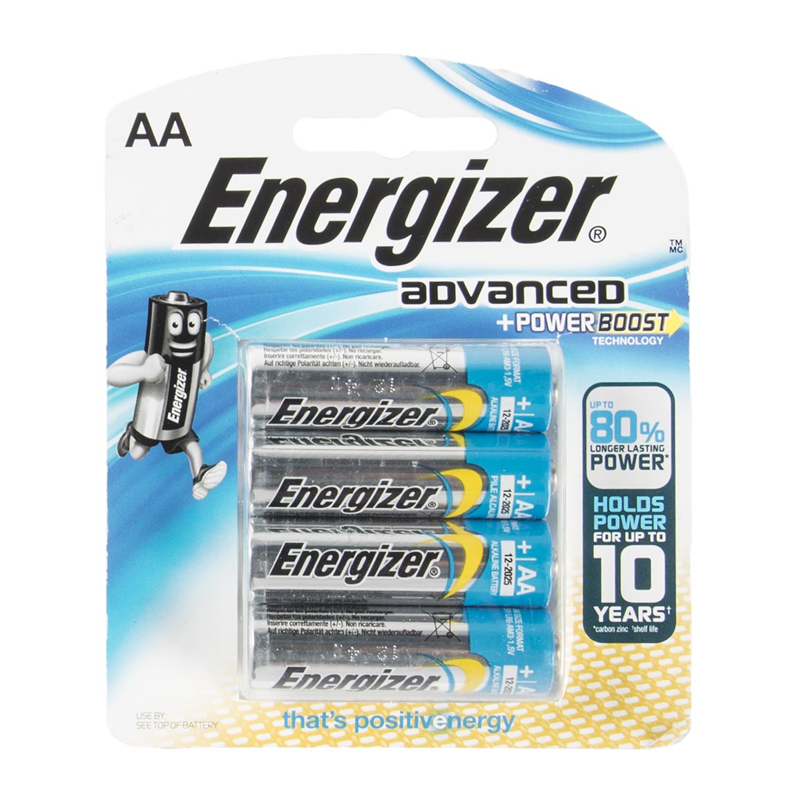Aa Advanced Energizer AA Advanced + Powerboost Batteries 4 pk | Woolworths.co.za