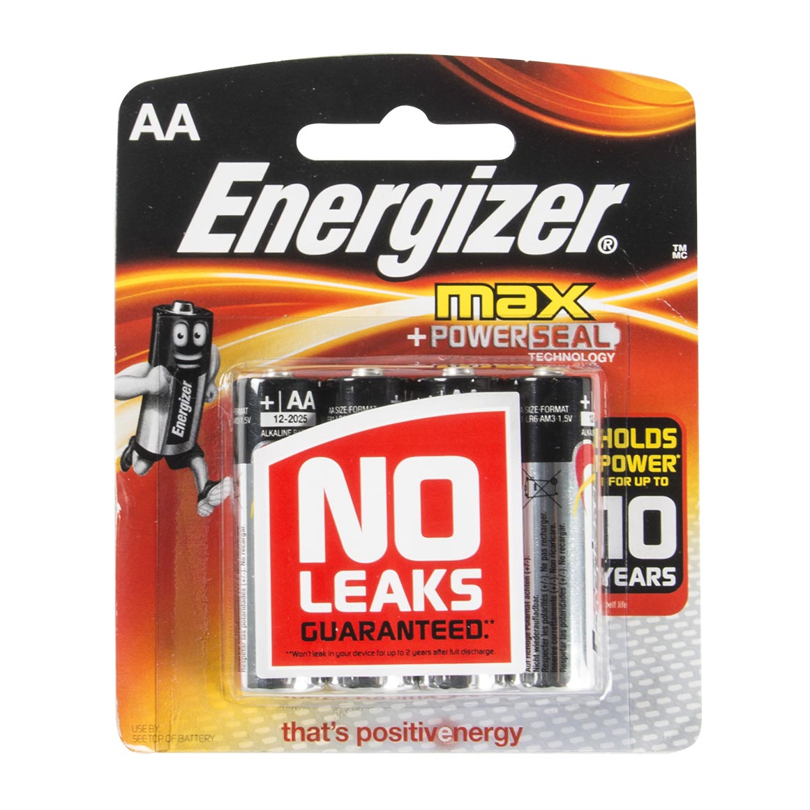 Energizer AA Max + Powerseal Batteries 4 pk Woolworths.co.za