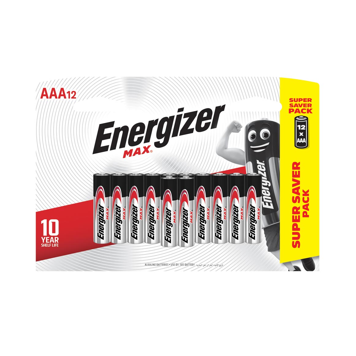 Energizer MAX AAA Alkaline Batteries 12 pk Woolworths.co.za