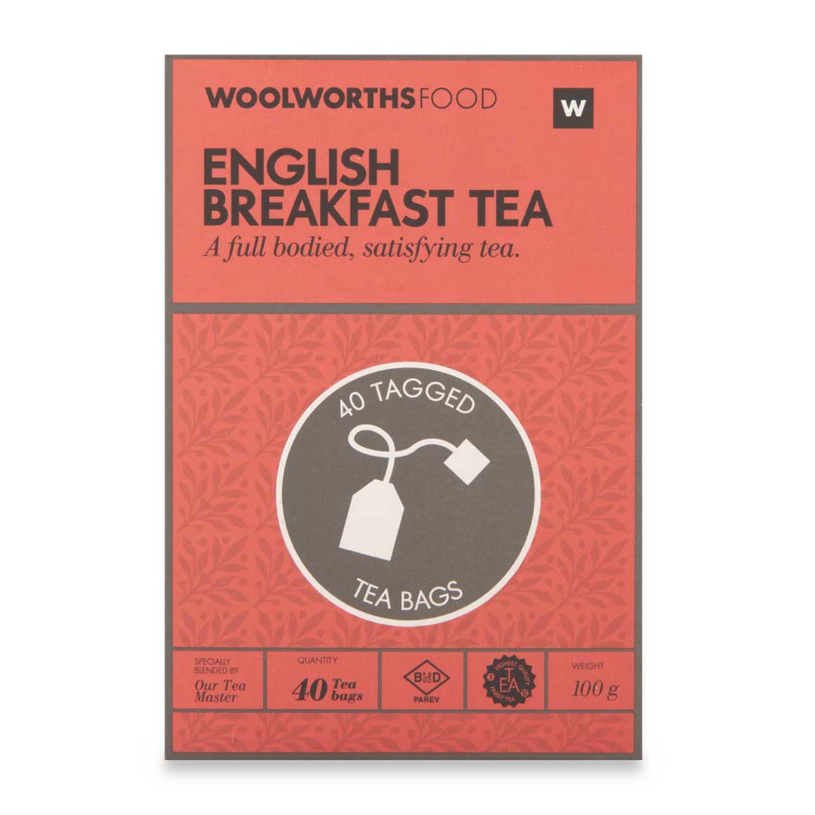 English Breakfast Tea 40 pk | Woolworths.co.za